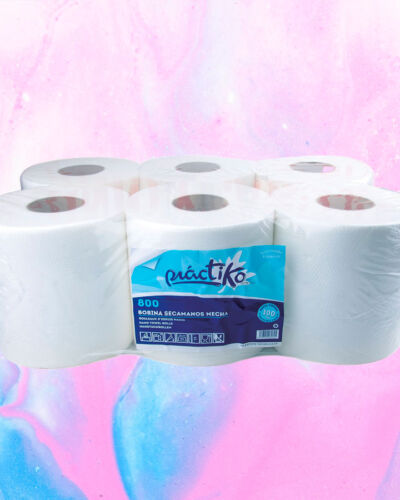 bobina mecha gofrada Practiko