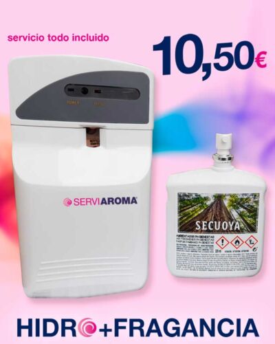 Hidroalcohólico + fragancia